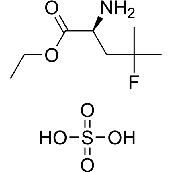 (S)-Ethyl 2-amino-4-fluoro-4-methylpentanoate sulfate 848949-85-9